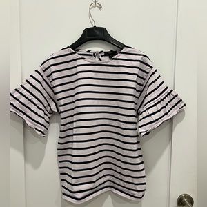 Striped J. Crew top